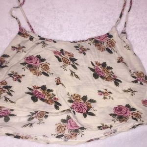 Rose petal top
